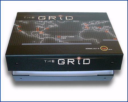 clamshell case, paper over board, printed full colour for tnt