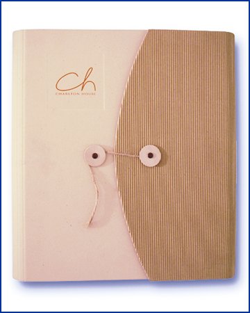 microflute binder plus recycled paper, environmentaly friendly folder