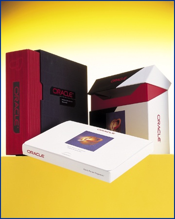 oracle box folderin printed on mrco flute card and cigarette box style case