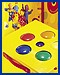 tweenies bright yellow pack with holes filled with coloured balls