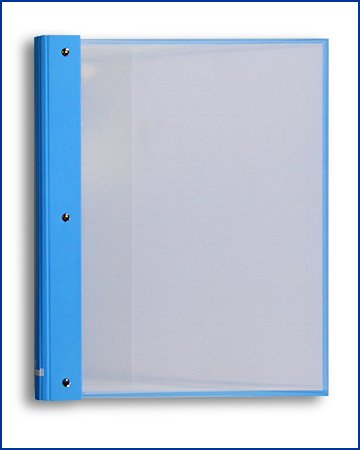 Home style pack for Mansell, clear sleeve cover and blue paper over board spine and back.