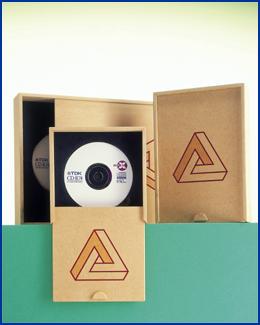 screen print and varnish onto wood boxes