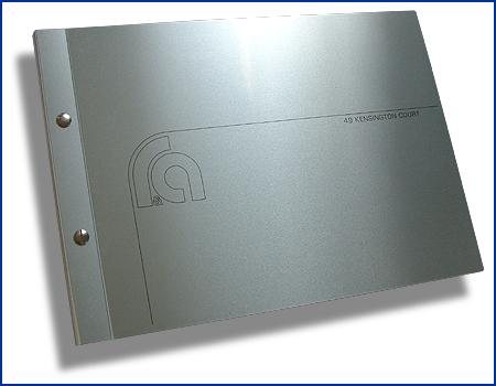 silverlite aluminium binder with unique hinge