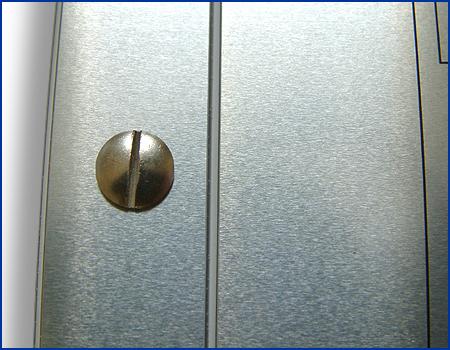 silverlite aluminium binder hinge detail