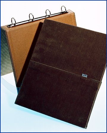 recycled and recyclable binders made from clothing
