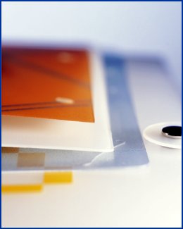 9 colour print of folderand binder detail