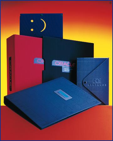 microflute, micro flute boxes, folders and binders
