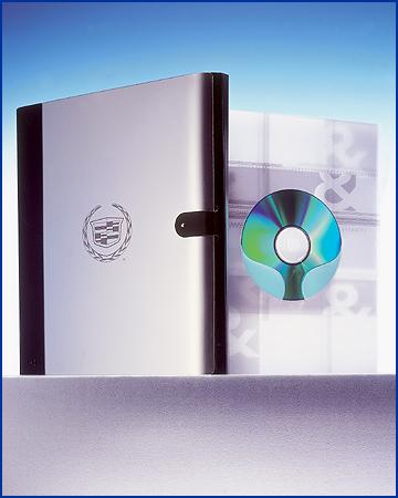 DVD and CD holder in frosted poly pro plastic, sits in a binder or folder