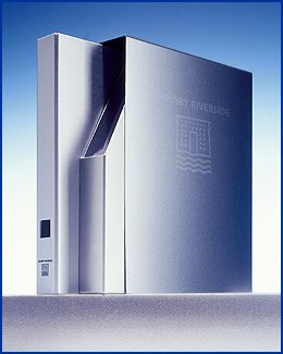 Contemporary designed Commercial property packs housed in a stunning metal case