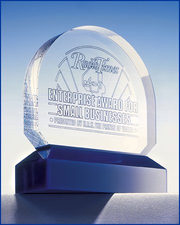 picture of BBC enterprise award