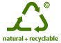 natural and recycled icon