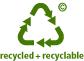 recycled and recyclable