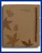 twig bound recycled paper folder