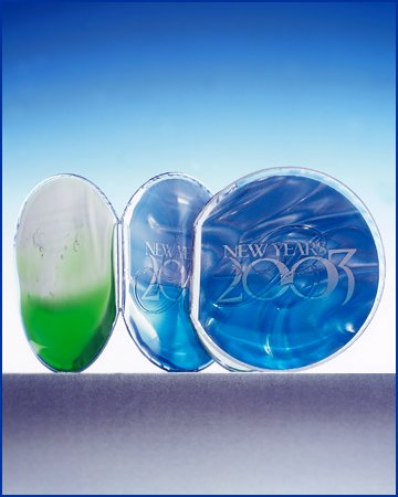 welded clear and white pvc CD DVD cover