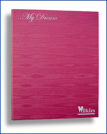 composite woven rayon folder and binder