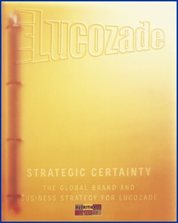 clear frosted polypro binder for lucozade